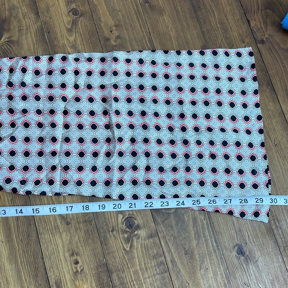 AUM apparel size small satin drawstring pants cream and black design - Picture 9 of 9